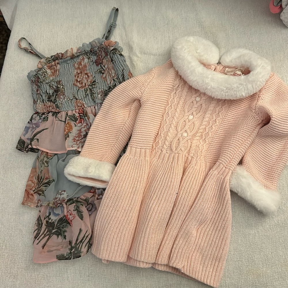 Summer dress and winter dress